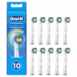 Oral-B Precision Clean 80339360 tête de brosses 10 pièce(s) Bleu, Blanc