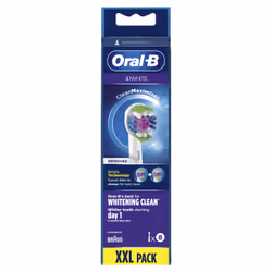 Oral-B 3D White 80339420 tête de brosses 8 pièce(s) Blanc