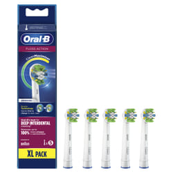 Oral-B FlossAction 80339422 tête de brosses 5 pièce(s) Bleu, Vert, Blanc