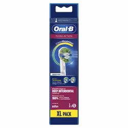 Oral-B FlossAction 80339422 tête de brosses 5 pièce(s) Bleu, Vert, Blanc