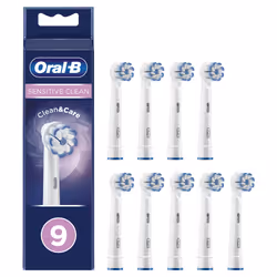 Oral-B Sensitive Clean 80339524, 9 pièce(s), Blanc, Allemagne, 49,05 g, 18 mm, 180 mm