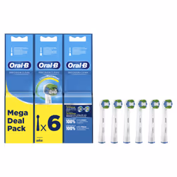 Oral-B Precision Clean 80339528, 6 pièce(s), Blanc, CleanMaximiser, Allemagne, Oral-B, 32,7 g