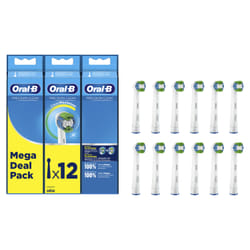 Oral-B Precision Clean 80339532 tête de brosses 12 pièce(s) Blanc