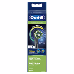 Oral-B CrossAction 80339540 tête de brosses 3 pièce(s) Noir - Vue supplémentaire 4