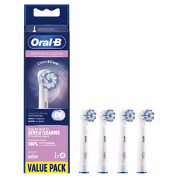 Oral-B Sensitive Clean 80339545, 4 pièce(s), Blanc, Hongrie, Oral-B, 22,2 g, 18 mm