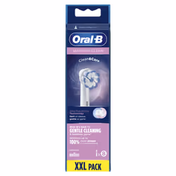 Oral-B Sensitive Clean 80339548 tête de brosses 8 pièce(s) Blanc