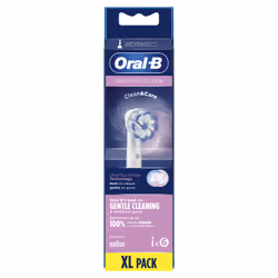 Oral-B Sensitive Clean 80339551 tête de brosses 6 pièce(s) Blanc