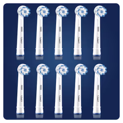 Oral-B Sensitive Clean 80339602, 10 pièce(s), Blanc, Allemagne, Oral-B, 55,5 g, 48 mm
