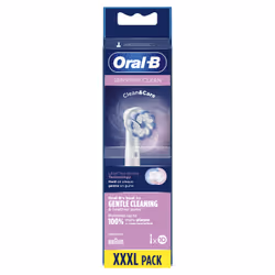 Oral-B Sensitive Clean 80339602 tête de brosses 10 pièce(s) Blanc