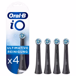 Oral-B iO Ultimate Clean , 4 pièce(s), Noir, 3 mois, Oral-B, Ampoule