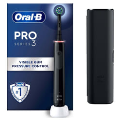Oral-B Pro 3 3500 Cross Action Adulte Brosse à dents rotative oscillante Noir