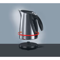 Braun WK 600 bouilloire 1,7 L 2200 W Acier inoxydable