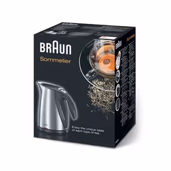 Braun WK 600 bouilloire 1,7 L 2200 W Acier inoxydable - Vue supplémentaire 4