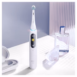 Oral-B iO Gentle Care 80346671 tête de brosses 4 pièce(s) Bleu, Blanc - Vue supplémentaire 8