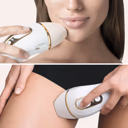 Braun Silk-expert Pro PL5347 épilateur léger Lumière pulsée Or, Blanc