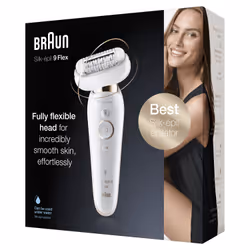 Braun Silk-épil 9 Flex 40 pince(s) Blanc, Or - Vue supplémentaire 5