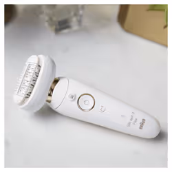Braun Silk-épil 9 Flex 40 pince(s) Blanc, Or - Vue supplémentaire 6