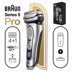 Braun Series 9 Pro 81744531 rasoir pour homme Rasoir à grille Tondeuse Argent - Vue supplémentaire 4
