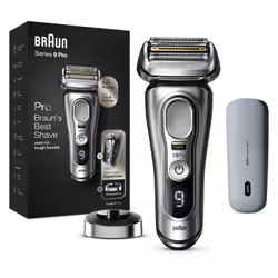 Braun Series 9 Pro 81744531 rasoir pour homme Rasoir à grille Tondeuse Argent - Vue supplémentaire 5
