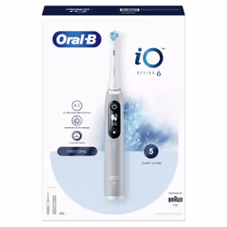 Oral-B iO 80351524 brosse à dents électrique Adulte Brosse à dents vibrante Gris
