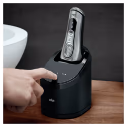 Braun Cartouches De Recharge Clean & Renew CCR, Nettoyant Pour Rasoir Pack De 2