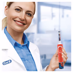 Oral-B Kids 80352668 tête de brosses 1 pièce(s) Bleu, Rouge - Vue supplémentaire 6