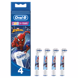 Oral-B 80352671, 4 pièce(s), Bleu, Blanc, Spider-Man, Hongrie, Oral-B, 21,8 g
