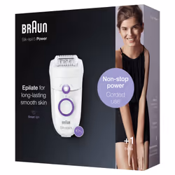 Braun Silk-épil 5 505 Power 28 pince(s) Violet, Blanc - Vue supplémentaire 7