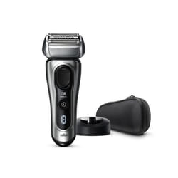 Braun Series 8 8417S rasoir pour homme Rasoir à grille Tondeuse Noir, Argent