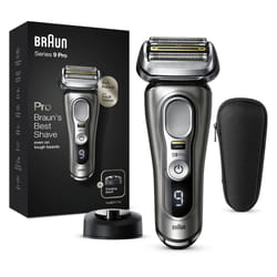Braun Series 9 9415s Rasoir à grille Tondeuse Noir, Argent