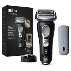 Braun Series 9 9420s Rasoir à grille Tondeuse Noir