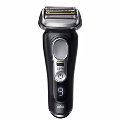 Braun Series 9 9460cc, Rasoir à grille, Acier inoxydable, Noir, Batterie, Lithium-Ion (Li-Ion), 60 min