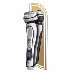 Braun Series 9 Pro 81747620, Rasoir à grille, Chrome, LED, Batterie, Lithium-Ion (Li-Ion), Batterie intégré