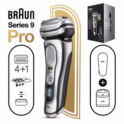 Braun Series 9 Pro 81747620 rasoir pour homme Rasoir à grille Tondeuse Chrome
