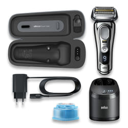 Braun Series 9 Pro 9476cc Rasoir à grille Tondeuse Noir, Chrome