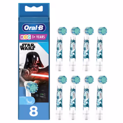 Oral-B Kids 81748450 tête de brosses 8 pièce(s) Multicolore