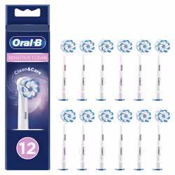 Oral-B Sensitive Clean 81748487, 12 pièce(s), Blanc, 3 mois, Oral-B, 84,6 g, 18 mm