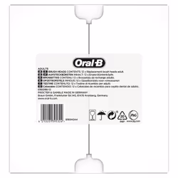 Oral-B CrossAction Cross Action Clean Maximizer 12er FFS, 12 pièce(s), Blanc, 3 mois, CleanMaximiser, Oral-B, 83,39 g