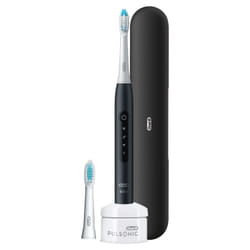 Braun Oral-B Pulsonic Slim Luxe 4500 Adulte Brosse à dents à ultrasons Noir, Platine