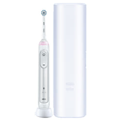 Oral-B SmartSeries 80353920 brosse à dents électrique Adulte Brosse à dents rotative Argent, Blanc