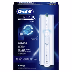 Oral-B Genius X 80354130, Adulte, Brosse à dents oscillante, Tongue care, Intense, Soin quotidien, Soins des gencives, Sensib ...