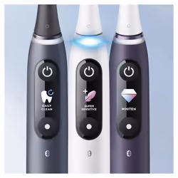 Oral-B iO Series 8N Adulte Brosse à dents vibrante Blanc
