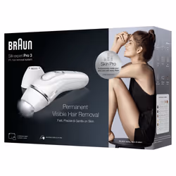 Braun Silk-expert Pro Silk expert Pro 3 PL3121 Lumière pulsée Argent, Blanc - Vue supplémentaire 7