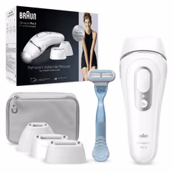 Braun Silk-expert Pro Silk expert Pro 3 PL3221 Lumière pulsée Argent, Blanc - Vue supplémentaire 11