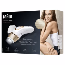 Braun Silk-expert Pro Silk expert Pro 5 PL5154 Lumière pulsée Or, Blanc - Vue supplémentaire 4
