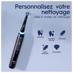 Oral-B iO 5 Pack 2 brosses à dents électriques avec brossettes - Vue supplémentaire 4