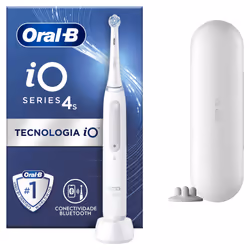 Oral-B iO 4S Adulte Brosse à dents vibrante Blanc