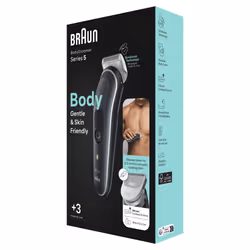 Braun BodyGroomer BG5340 Noir, Argent