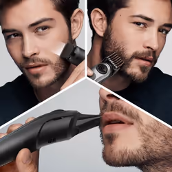 Braun BeardTrimmer 3 BT5360 Batterie 39 2 cm Noir, Argent