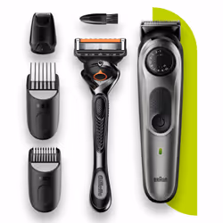 Braun BeardTrimmer 5 BT5365, Lavable, Batterie, Noir